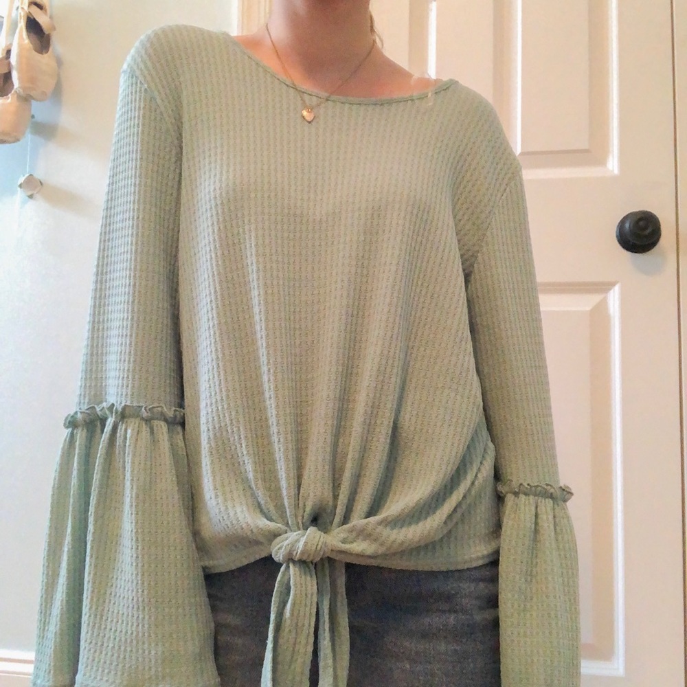 Fracesca’s sweater blouse